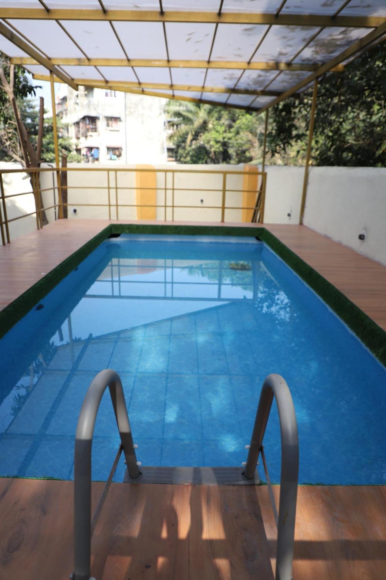 Hemharsh Holiday Home With Pool Karjat Ngoại thất bức ảnh